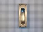 Schuifdeurgreep 90x34 mm Massief Mat Nikkel, Ophalen of Verzenden, Nieuw