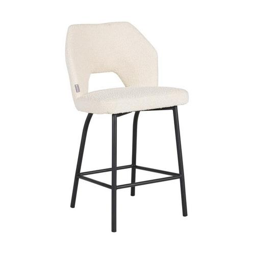 *WOONWINKEL* Must Living Bloom Moderne Barkruk Boucle Nature, Huis en Inrichting, Barkrukken, Nieuw, Verzenden