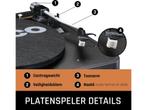 Lenco Platenspeler - Stereoset met DAB en Bluetooth -, Verzenden, Zo goed als nieuw