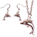 Set - Kinderketting 45cm RVS - Oorbellen Zilverkleurig - Han, Ophalen of Verzenden, Nieuw