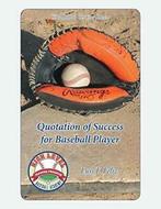 Quotation of Success for Baseball Players: Your. Feliz, F.., Feliz, Luis F., Zo goed als nieuw, Verzenden