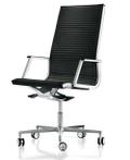 Luxy Nulite Ribbed directie bureaustoel, ergonomische vor...