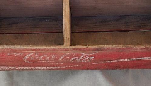 Coca Cola - Kist - Hout, Antiek en Kunst, Antiek | Wandborden en Tegels