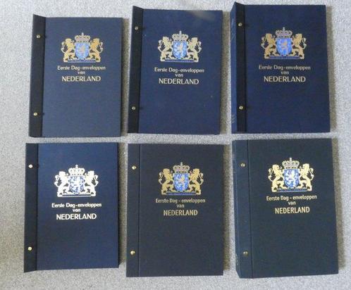 Netherlands - Accessoires - 6 FDC albums van DAVO, Postzegels en Munten, Postzegels | Nederland