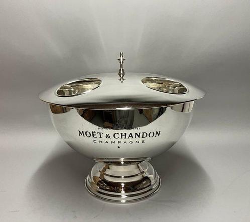 Champagne koeler - Eerbetoon aan Moët et Chandon, verzilverd, Antiek en Kunst, Curiosa en Brocante