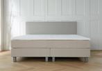 ACTIE! Boxspring Florence 180 200 Beige, Verzenden, Beige, 180 cm, 200 cm