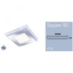 Frilight Opbouwspot Square 90 2W 9 LEDs Wit, Caravans en Kamperen, Nieuw