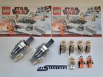 Lego Set - 8083 (2x) - Star Wars - Rebel Trooper Battle Pack, Nieuw