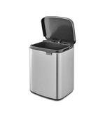 Brabantia wandafvalemmer - 7 ltr mat RVS, Verzenden