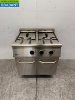 RVS Combisteel Dubbele Friteuse 2 x 18 liter 400V Horeca, Ophalen of Verzenden, Gebruikt