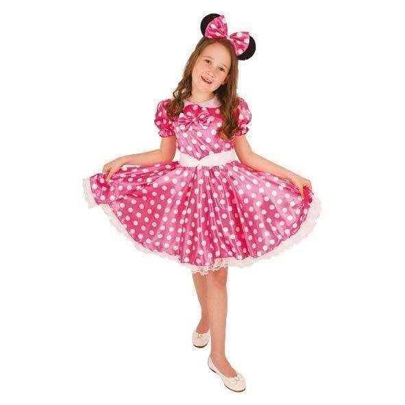 Minnie mouse kostuum kind roze, Kleding | Dames, Carnavalskleding en Feestkleding, Nieuw, Ophalen of Verzenden