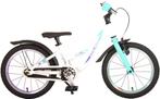 Volare Glamour Kinderfiets - Meisjes - 16 inch - Wit/Mint, Verzenden, Nieuw, 16 inch
