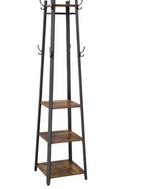 Staande Kapstok met 8 Haken en 3 Planken – Halmeubel 180 cm, Verzenden, Nieuw