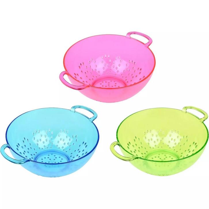 Benson Rond plastic vergiet - ø 15 cm - kleurrijke mix -..., Huis en Inrichting, Keuken | Keukenbenodigdheden, Nieuw, Ophalen of Verzenden