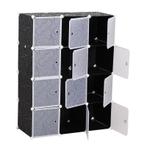 TRUUSK DIY Kledingkast Rekkensysteem - Plug-in Plank Kubus -, Huis en Inrichting, Kasten | Boekenkasten, Verzenden, Nieuw