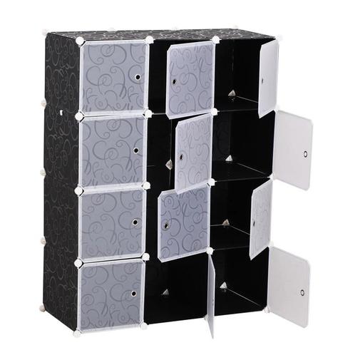 TRUUSK DIY Kledingkast Rekkensysteem - Plug-in Plank Kubus -, Huis en Inrichting, Kasten | Boekenkasten, Nieuw, Verzenden