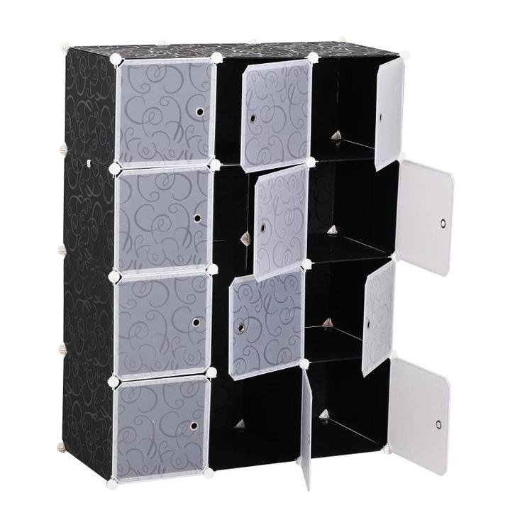 TRUUSK DIY Kledingkast Rekkensysteem - Plug-in Plank Kubus -, Huis en Inrichting, Kasten | Boekenkasten, Nieuw, Verzenden
