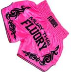 Fluory Muay Thai Kickboks Broek Neon Pink MTSF73, Nieuw, Fluory, Ophalen of Verzenden, Maat 56/58 (XL)