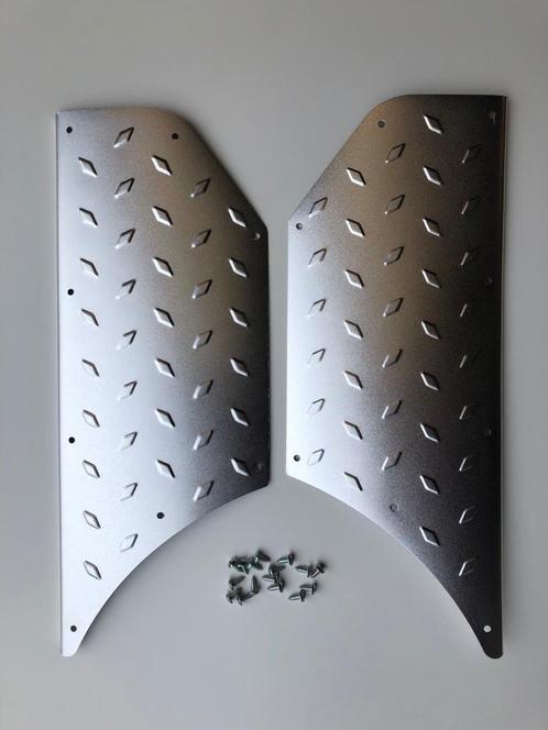 Voetplaatjes/Voetplaten aluminium   Grande Retro scooter, Fietsen en Brommers, Brommeronderdelen | Scooters, Nieuw, Overige merken