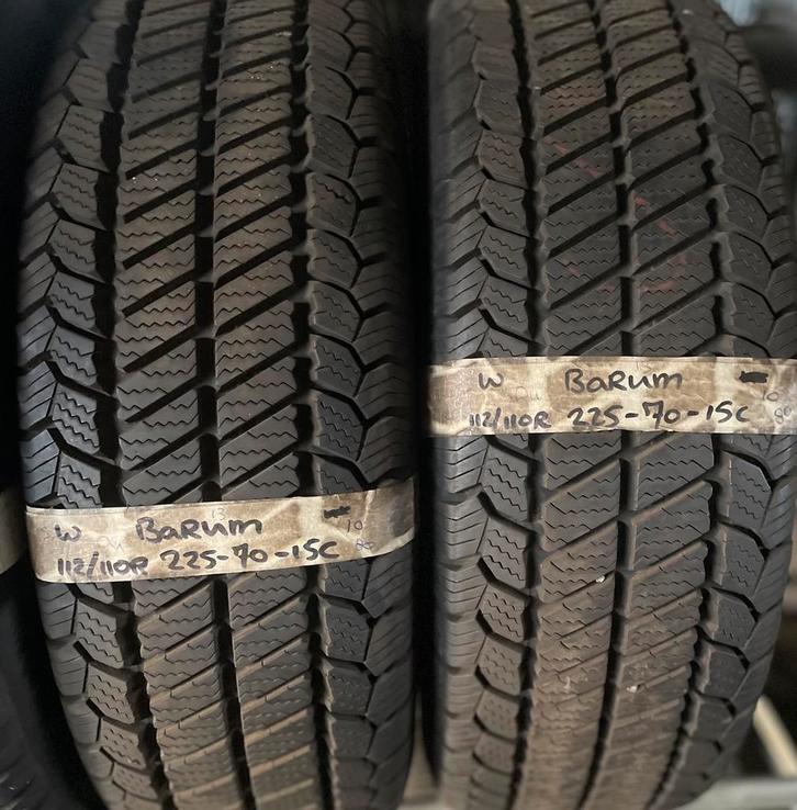 2x225-70-15C Barum Winter NIEUW ! €60 Per Band 225 70 15C, Auto-onderdelen, Banden en Velgen, 15 inch, Winterbanden, 225 mm, Bestelwagen