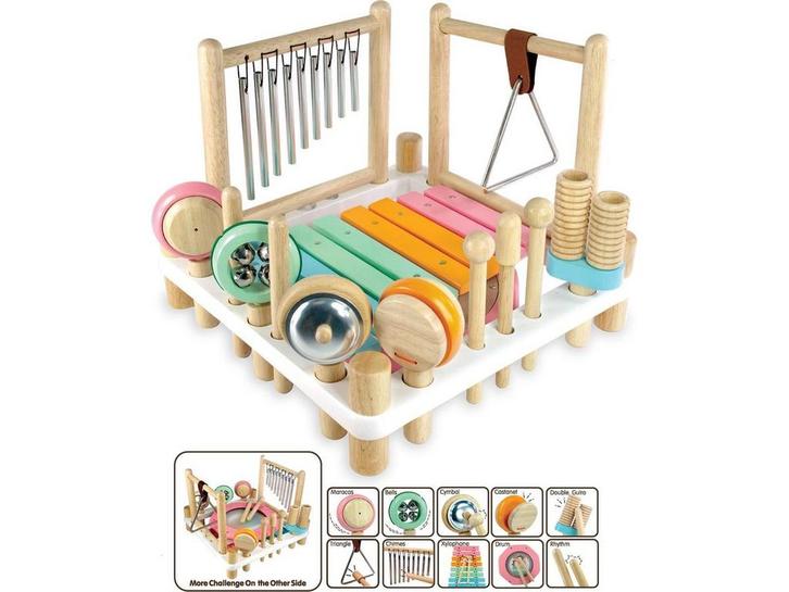 Im Toy - Muziekcenter - 9 instrumenten - Pastel kleuren, Huis en Inrichting, Woonaccessoires | Overige, Zo goed als nieuw, Verzenden