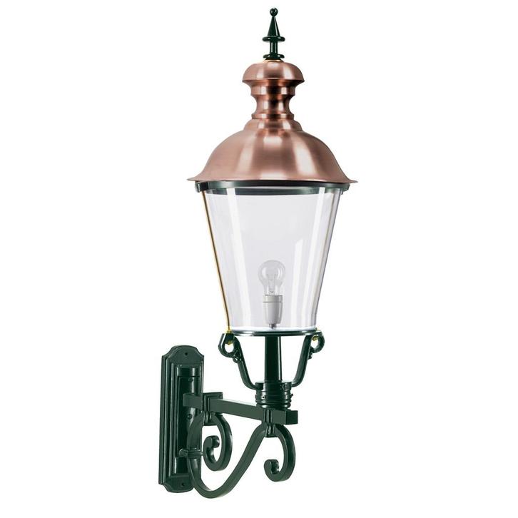 Buitenlamp Notaris koper XL Buitenverlichting, Tuin en Terras, Buitenverlichting, 50 tot 250 watt, Nieuw, Aluminium, Wandlamp