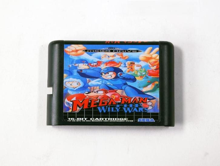SEGA Mega Drive - Mega Man: The Wily Wars [repro], Spelcomputers en Games, Games | Sega, Ophalen of Verzenden
