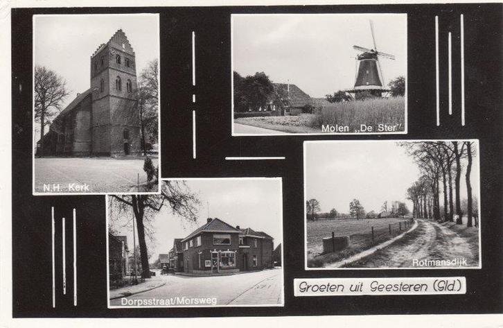 GEESTEREN - Meerluik groeten uit Geesteren, Verzamelen, Ansichtkaarten | Nederland, Verzenden