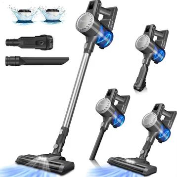 Dayplus Draadloze Stofzuiger - 6-in-1 Stofzuiger + LED licht beschikbaar voor biedingen