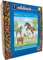 Feuchtmann - ministeck 4in1 paarden (Knutselpakketten), Verzenden, Nieuw, Knutselen