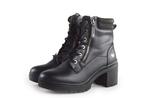 Mustang Veterboots in maat 38 Zwart | 10% extra korting, Kleding | Dames, Schoenen, Verzenden, Zwart, Overige typen, Zo goed als nieuw