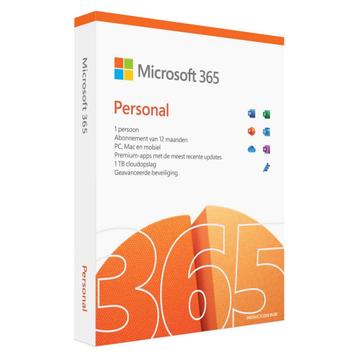 Microsoft 365 Personal | 1 Gebruiker | 1 Jaar beschikbaar voor biedingen
