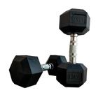 Hexagon Dumbbellset - 2,5 Kg T/m 10 Kg, Sport en Fitness, Fitnessmaterialen, Verzenden, Nieuw, Armen, Overige typen