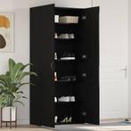 vidaXL Schoenenkast met plank Zwart 80 x 35.5 x 180 cm, Verzenden, Nieuw