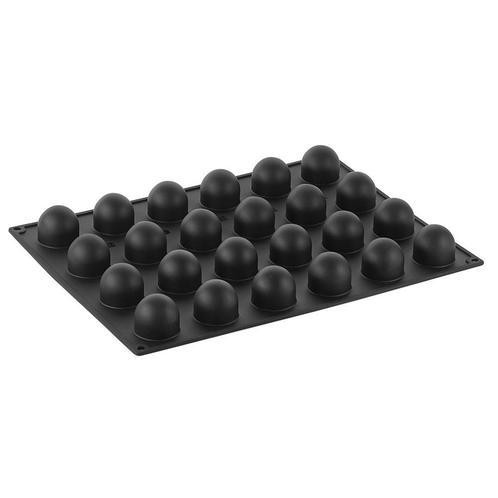 Pavoni Siliconen Vorm Bol Ø40mm (24) 30x40cm, Hobby en Vrije tijd, Taarten en Cupcakes maken, Nieuw, Verzenden