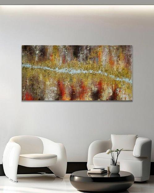 StefanoArt - Golden Veil, Antiek en Kunst, Kunst | Schilderijen | Modern