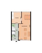 Te huur: Appartement Van Anrooylaan in Tilburg, Tilburg, Noord-Brabant, Appartement