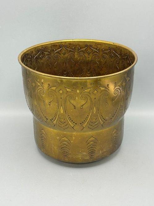 Daalderop Holland - Grote jugendstil bloempot - Bloempot -, Antiek en Kunst, Curiosa en Brocante