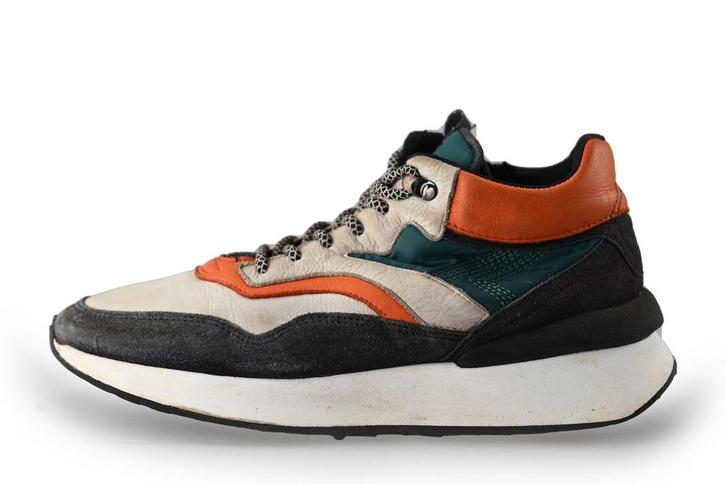 Floris van Bommel hoge sneakers in maat 41 Grijs | 15%, Kleding | Heren, Schoenen, Overige kleuren, Gedragen, Sneakers of Gympen