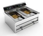 Combisteel Friteuse | Elektrisch | 12+12L | 2x 400v | Aftapk, Zakelijke goederen, Horeca | Keukenapparatuur, Ophalen of Verzenden