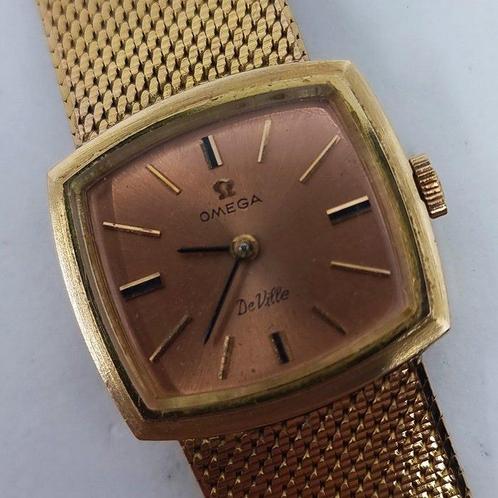 Omega - De Ville 18k Gold - 511.204 - Dames - 1990-1999, Sieraden, Tassen en Uiterlijk, Horloges | Heren