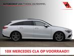 CLA-Klasse Shooting Brake 180 AUT7 AMG PANORAMADAK MEMORY, Auto's, Mercedes-Benz, Automaat, CLA, Gebruikt, Wit