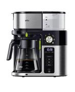 Braun Multiserve Koffiezetapparaat KF 9050 BK, Nieuw, 4 tot 10 kopjes, Gemalen koffie, Koffiemachine