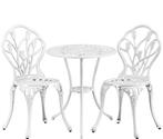 Yaheetech 3-delige bistroset balkonset tuinset met stoelen t, Tuin en Terras, Tuinsets en Loungesets, Verzenden, Nieuw