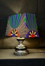 Marlies Bosman - Tafellamp - Chroom, Linnen - Poot is