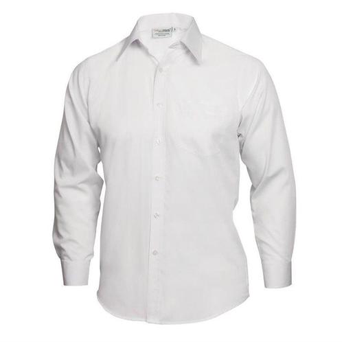Overhemd met lange mouw wit | Unisex | Maat S-XL, Zakelijke goederen, Horeca | Keukenapparatuur, Nieuw in verpakking, Verzenden