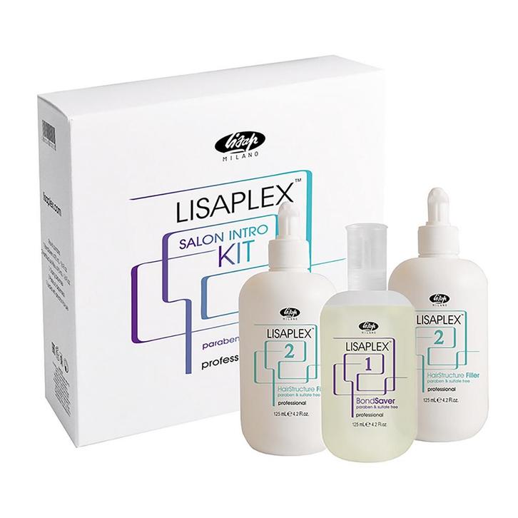 Lisap Milano  LisaPlex Intro Kit  3x125 ml, Sieraden, Tassen en Uiterlijk, Uiterlijk | Haarverzorging, Nieuw, Verzenden