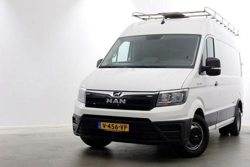MAN TGE 5.180 2.0 177pk E6 L3H3 (L2H2) Navi/Camera Trekhaak, Auto's, Bestelauto's, Dealer onderhouden, Lease, Handgeschakeld, Wit