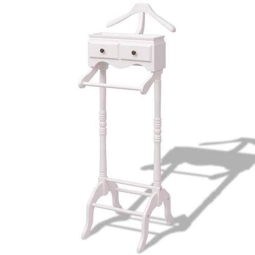 Kledingrek met kastje wit | Retourdeal | 46% korting, Huis en Inrichting, Kasten | Kledingkasten, 25 tot 50 cm, Nieuw, 100 tot 150 cm