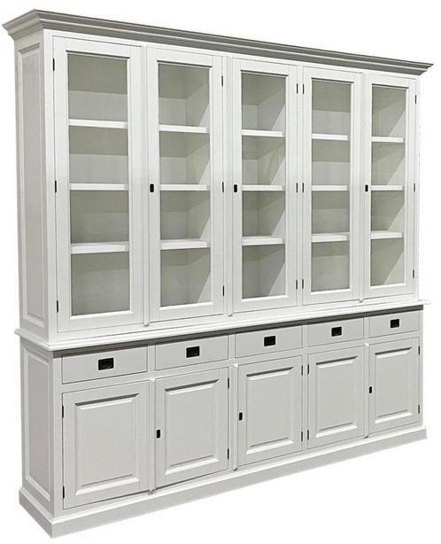 Buffetkast Dronten XL wit 250 x 240cm, Huis en Inrichting, Kasten | Buffetkasten, Ophalen of Verzenden
